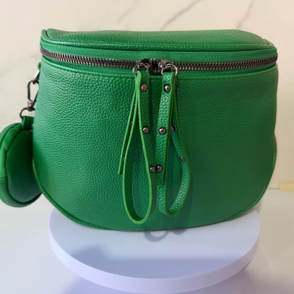 Large Crossbody Bags for Women Bum Bag Sling Purse with Adjustable StrapDetachable Strap - Shoulder/Waist Bag Suitable for Casual, Travel, Daily Use