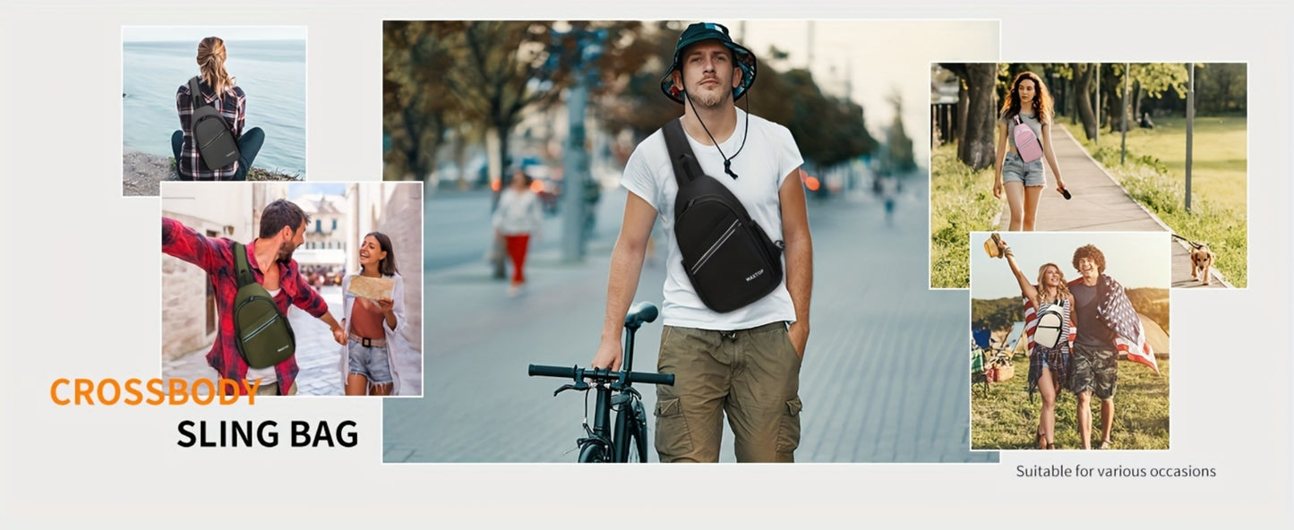 Sling Bag – for Travel, Sling Detachable Phone Pouch Hiking | Bag Vero – detail view 18