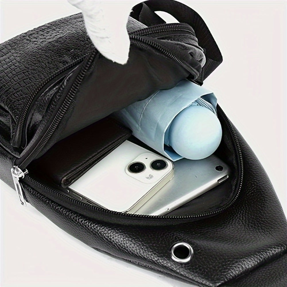 Sling Bag - Stylish High Quality Sling Bag - Durable & Multi-Functional, Crossbody Chest Pack for Casual Everyday Use - Men - Style! Strength! Simplicity! Yours!