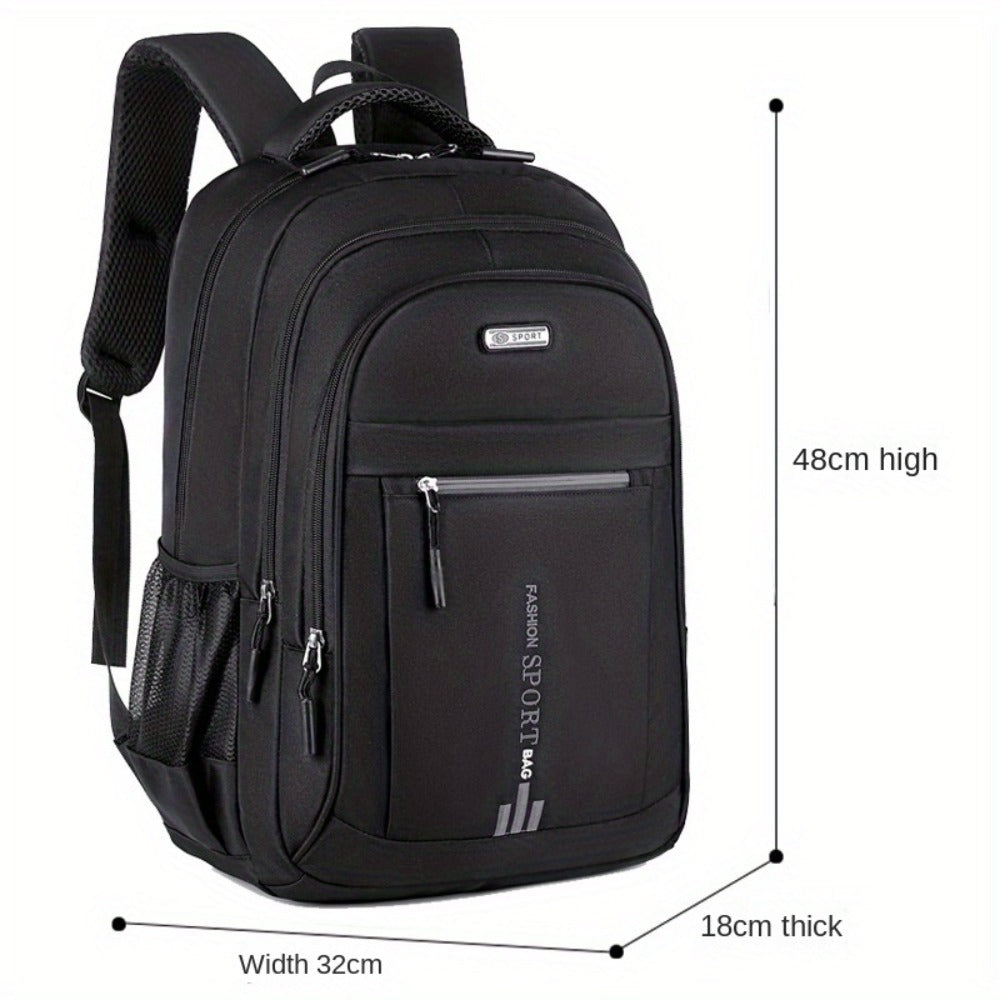 Men's Large Capacity Business Laptop Backpack, Travel and Sports Bag for Women