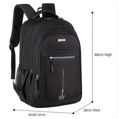 Men's Large Capacity Business Laptop Backpack, Travel and Sports Bag for Women