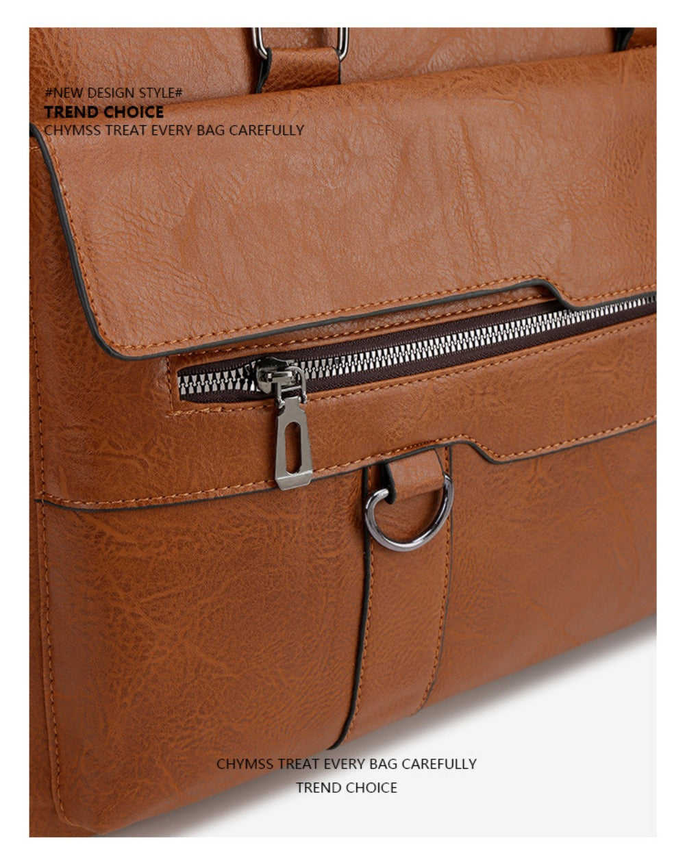 Laptop Bag – PU Leather, Lightweight, for Work & Everyday Use | Bag Vero – detail view 20