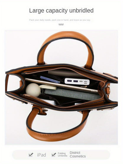Crossbody Bag for Women – 3-Piece, Large Capacity, for Work & Everyday Use | Bag Vero – detail view 14
