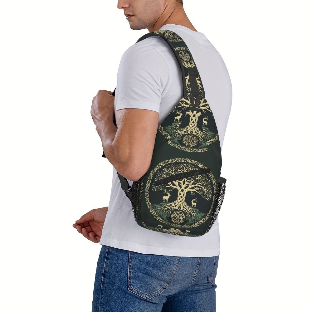 Sling Bag – Polyester, Large Capacity, Foldable, for Travel & Work | Bag Vero – detail view 7