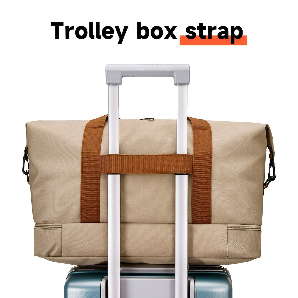 Carry On Luggage – for Travel & Work, Duffel Handle Strap Multi Purpose | Bag Vero – detail view 10