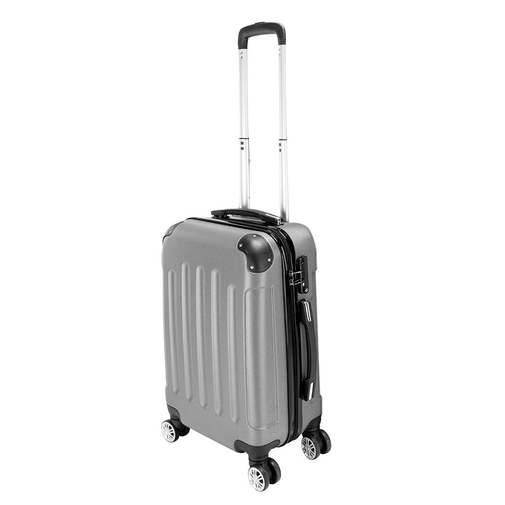 3-in-1 Portable ABS Trolley Case luggage 20" / 24" / 28" Purple