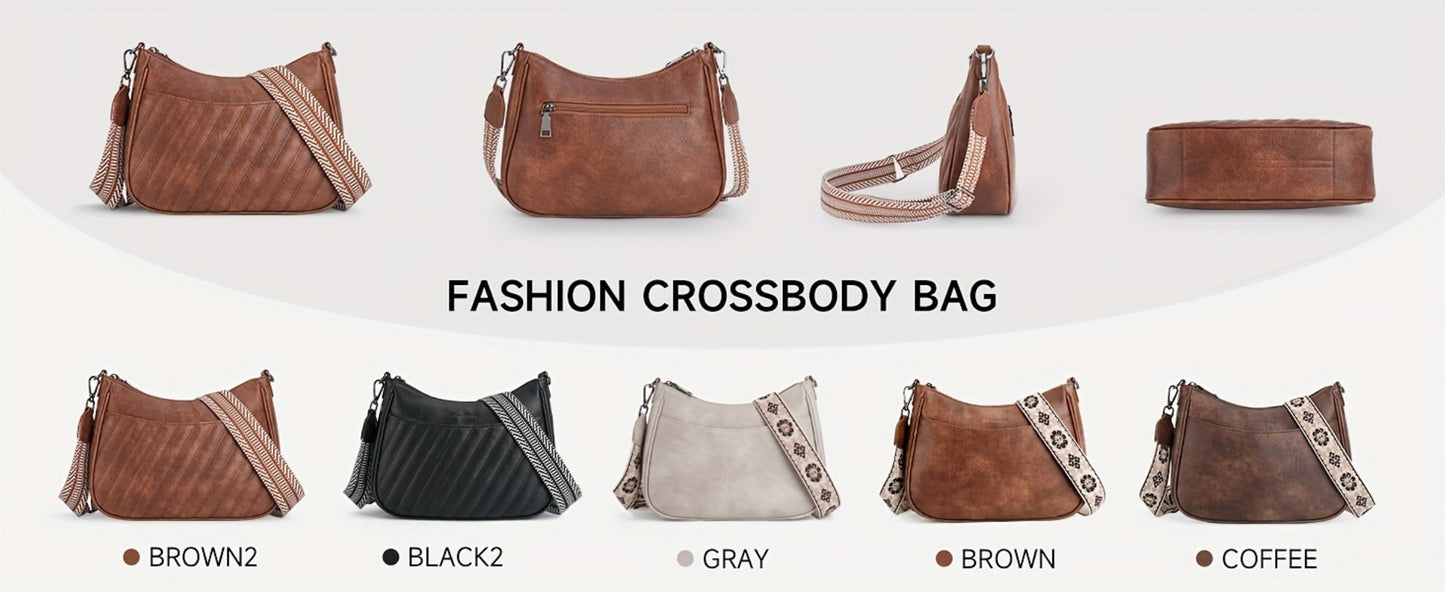 Crossbody Bags for Women Trendy, Halloween, PU Crossbody Purse with Adjustable Strap, Women's Crossbody Shoulder Handbags Tote for Mom Gift Mothers Day
