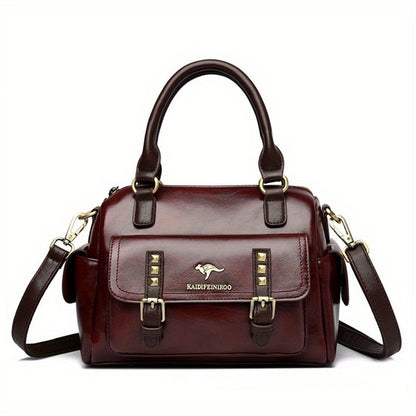 Crossbody Bag for Women – PU Leather, Large Capacity, Multi-Pocket, for Travel & | Bag Vero – detail view 10