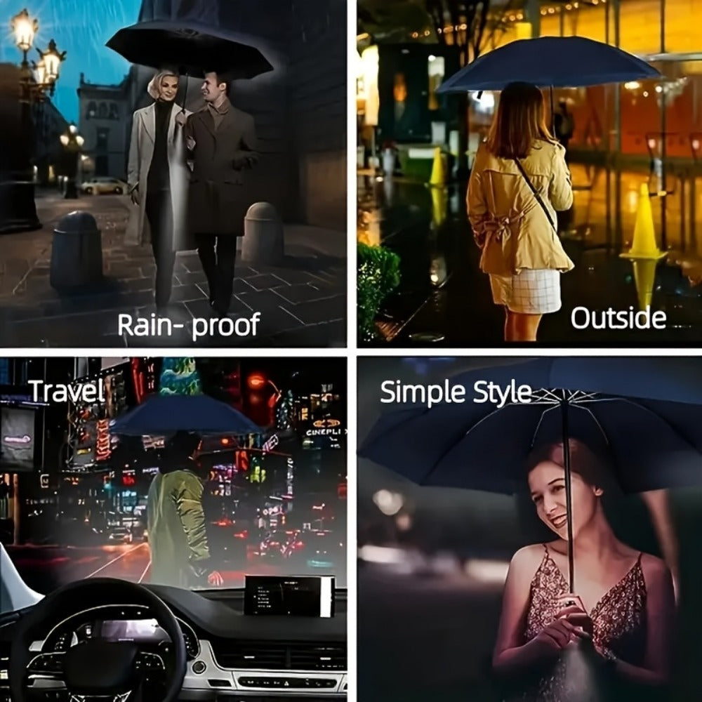 Travel Umbrella – Windproof, Foldable, Compact, for Travel & Work | Bag Vero – detail view 5