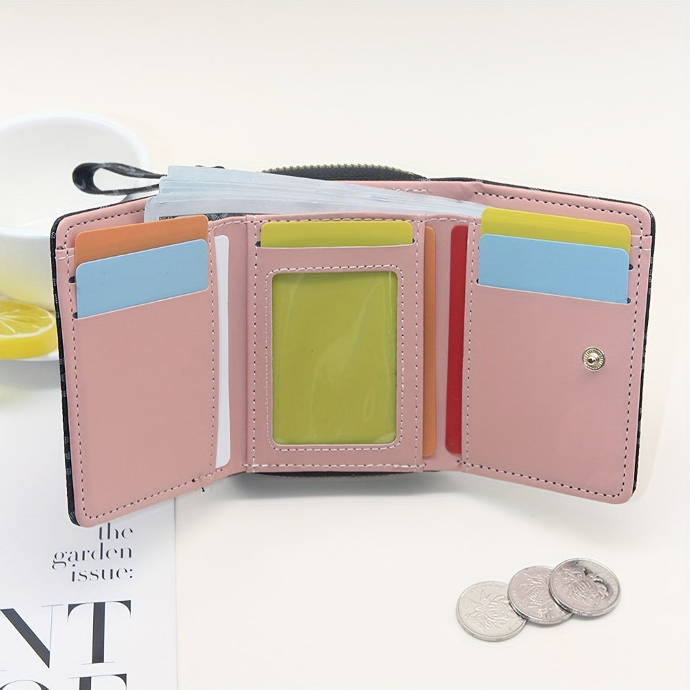 Women's Wallet – for Everyday Use, Designer Letter Print Trifold Fashionable | Bag Vero – detail view 7