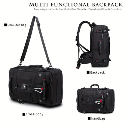 Multi Functional Travel Backpack, Simple Nylon Laptop Daypack, Carry On Luggage Schoolbag, Multi Pocket Carry On Travel Backpack, Flight Approved Gym Bag With Shoe Compartment, Waterproof Laptop School Bag, Outdoor hiking backpack
