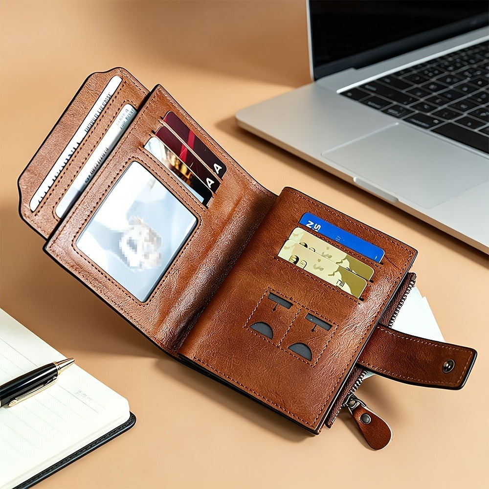 Men's Wallet – RFID Blocking, Card Slots Zipper Rfid Blocking | Bag Vero – detail view 14