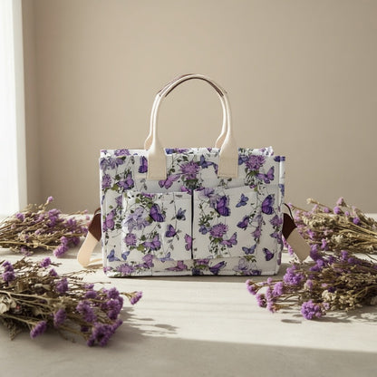 Tote Bag for Women – Multi-Pocket, for Travel & Work | Bag Vero – detail view 9