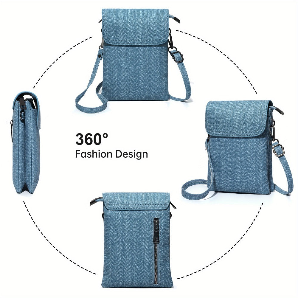 Small Crossbody Bags for Women Cell Phone Purse Wallet Bag with Shoulder Strap, The Best Halloween or Christmas Gift for Friends
