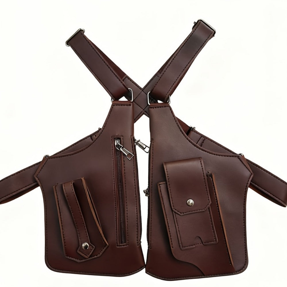 Sling Bag – Lightweight, Retro Underarm Multi Functional Vest | Bag Vero – detail view 6