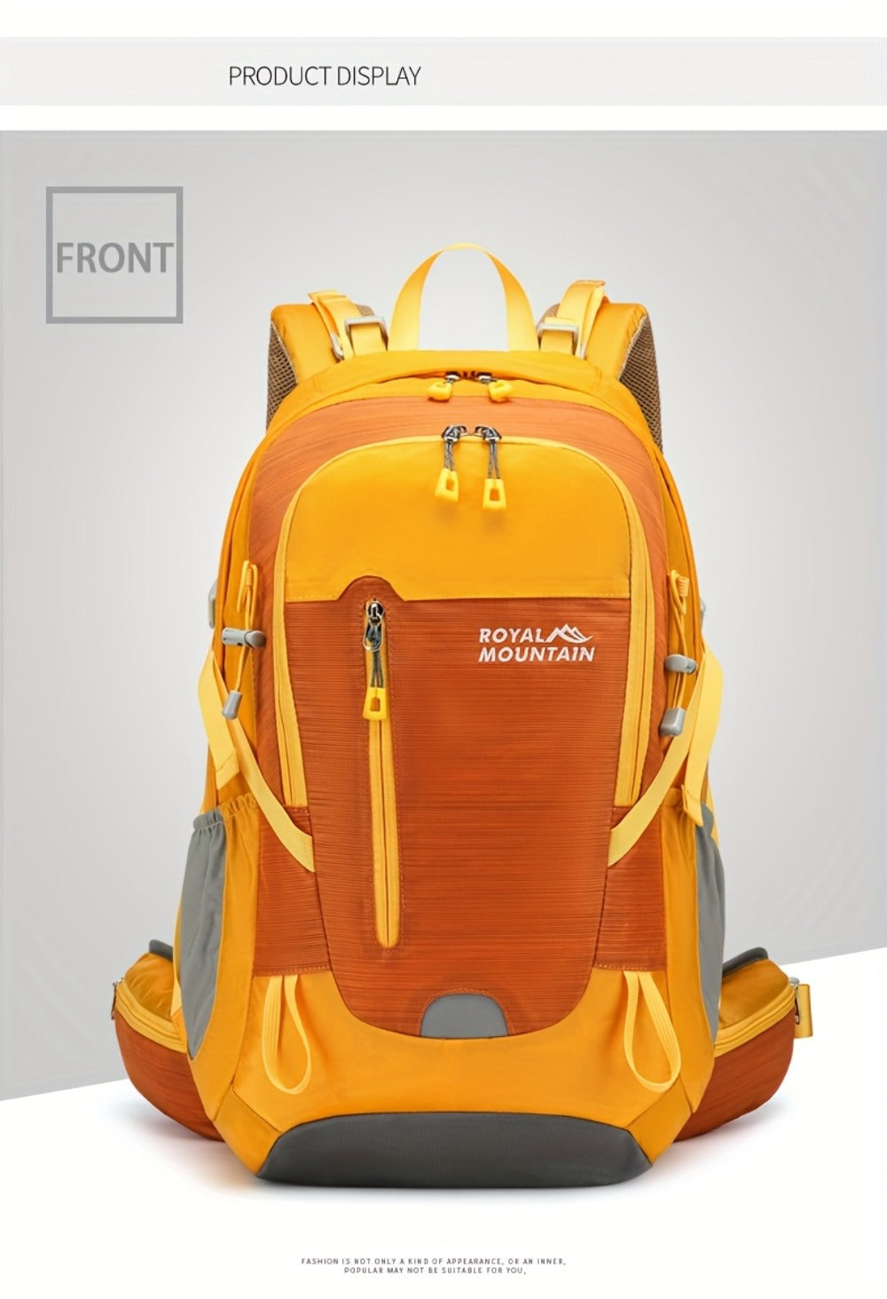 Large Capacity Hiking Outdoor Mountaineering Travel Backpack, Camping Travel Backpack, Nylon Waterproof Backpack, Ideal for Gifts, Suitable for Men And Women