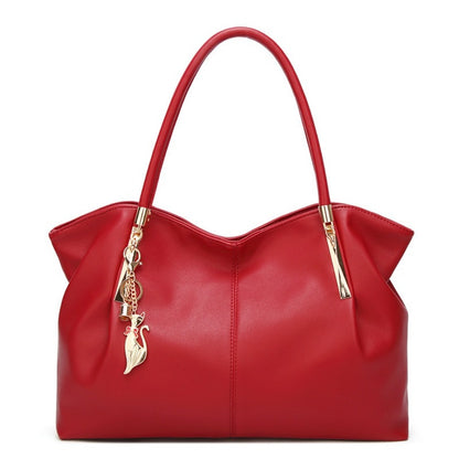 Women's Mom Tote Bag Large Capacity Chic Minimalist Textured Shoulder Crossbody Purse Versatile Multi Function Carryall