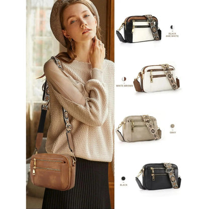 Bohemian Crossbody Purse for Women, Small Boho Style Crossbody Bags Trendy Vegan with Adjustable Shoulder Strap, Women's Shoulder Bag, Handbag, Vintage Design, Lightweight & Spacious, Perfect for Daily Use