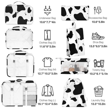 Travel Organizer Bag – 8 Piece, Polyester, for Travel | Bag Vero – detail view 11