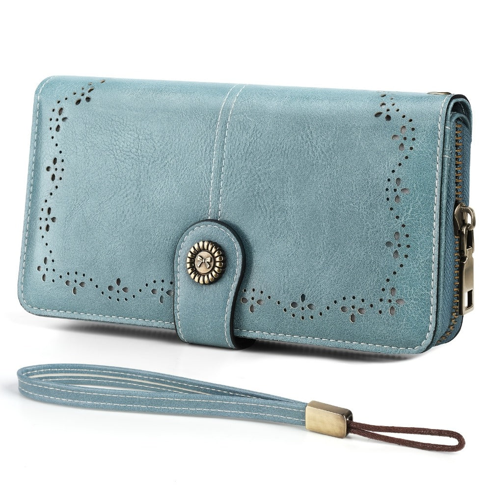 Women's Wallet – Large Capacity, Rfid Wristlet Bowknot Badge Large | Bag Vero – detail view 10