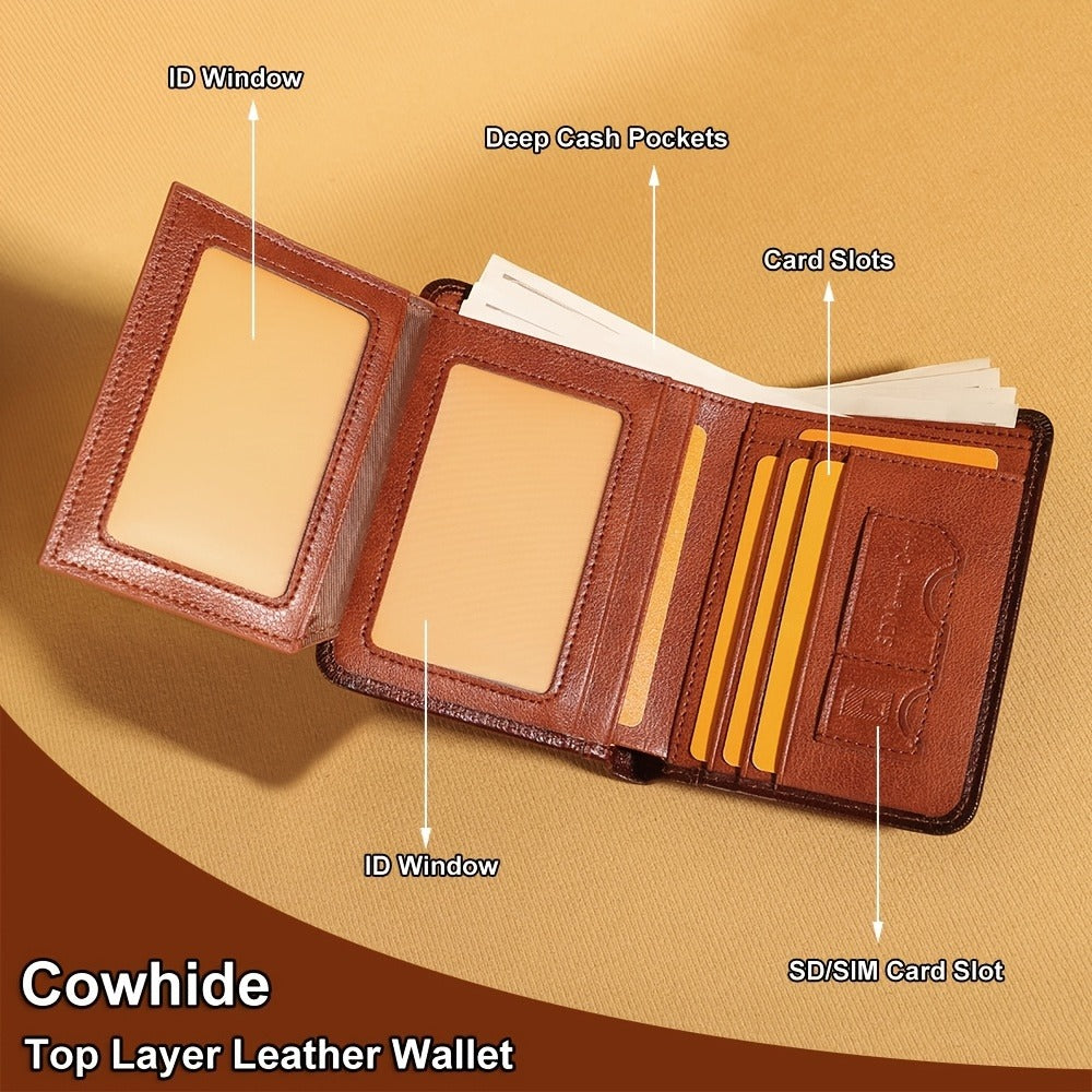 Men's Wallet – RFID Blocking, Top Grain Cowhide Rfid Blocking | Bag Vero – detail view 5