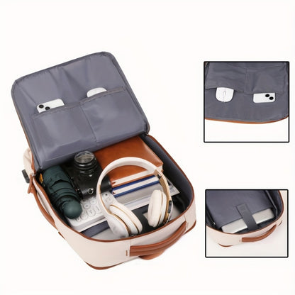 Laptop Backpack – Expandable, Large Capacity, Lightweight, for Travel & Work | Bag Vero – detail view 9