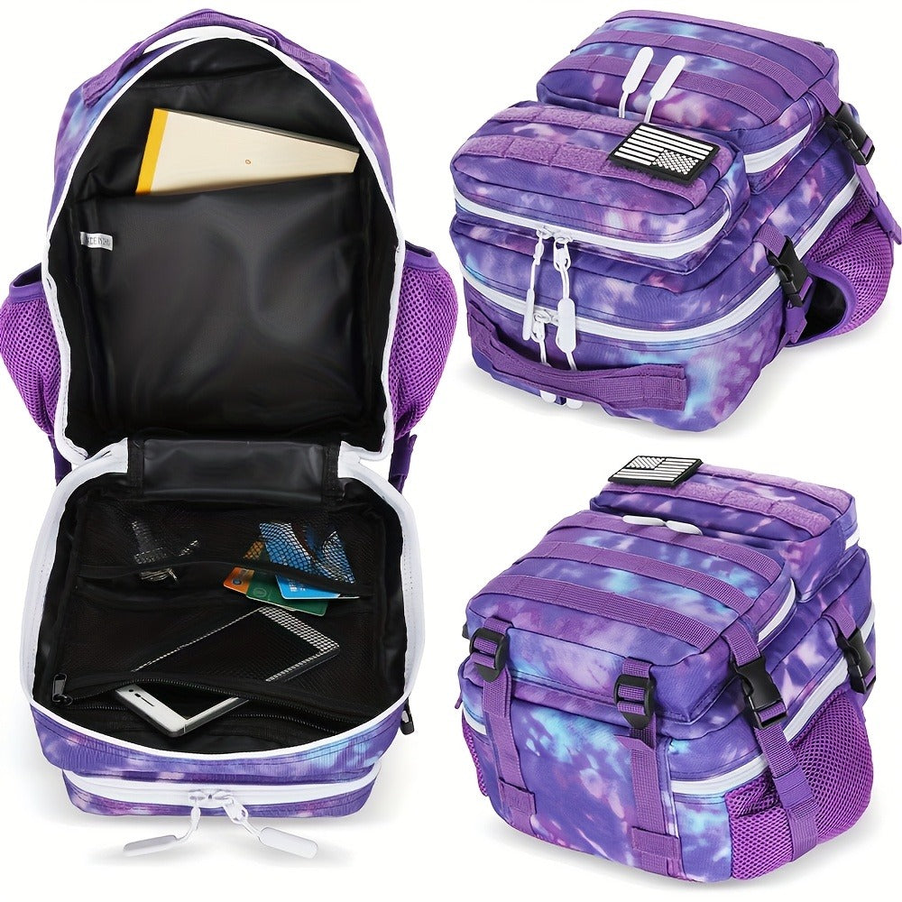 2.38gal Mini Hiking Backpack Daily Use Backpack Fitness Backpack Cycling Backpack Daypack Travel Sports for Camping Hiking Outdoor Sports for Birthdays Gift, Mochila, School Backpacks, Travel Back to School Christmas, Halloween Gift