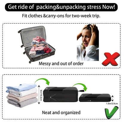 Travel Organizer Bag – for Travel, Compression Packing Cubes Set Of | Bag Vero – detail view 7