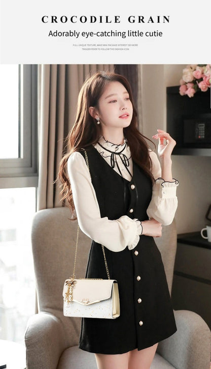 Crossbody Bag for Women – for Everyday Use, Sequin Chain Korean Style Luxury | Bag Vero – detail view 10