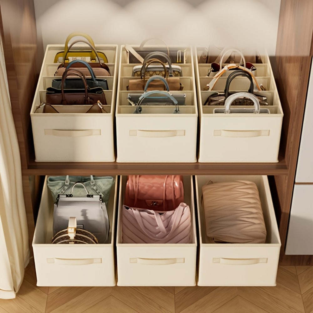 [Bag-In-Bag, Storage Bag] Bag Storage Space-Saving Household Tote Backpack Storage Bag Wardrobe Divider Dustproof Bag