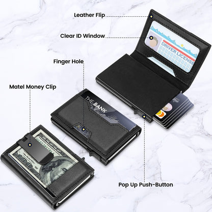 Men's Wallet – RFID Blocking, Rfid Blocking Pop Up Aluminum | Bag Vero – detail view 7