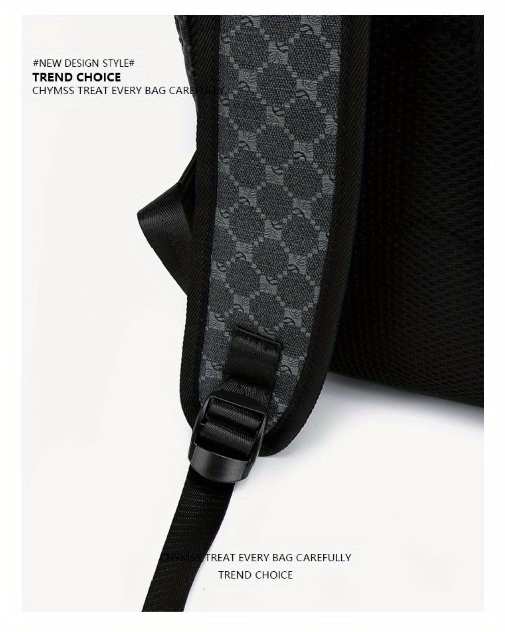 Trendy Backpack: Spacious And Lightweight Unisex Design | Fashionable PU Material with Various Pockets, Adjustable Straps, Tablet Holder & Mesh Base for Travel, Education, And Outdoor Use, Safe Zipper Fastening, For Teenager, For Teenager
