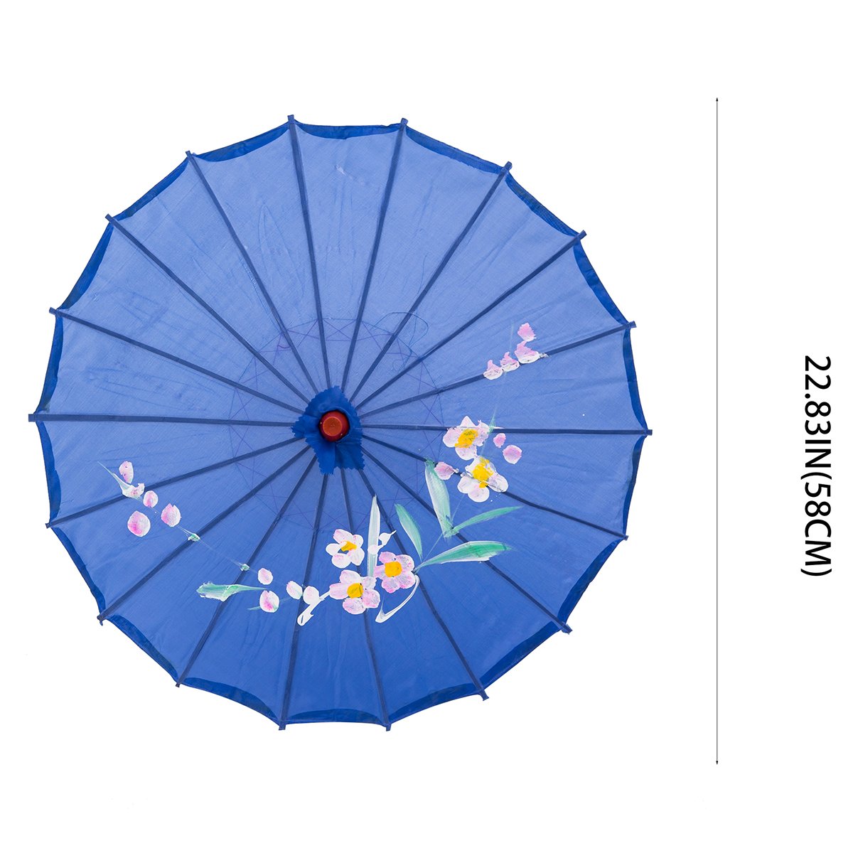 Small 22" Japanese Chinese Umbrella Parasol Ideal for Weddings, Parties, Photography, Costumes, Cosplay, and Decorative Events