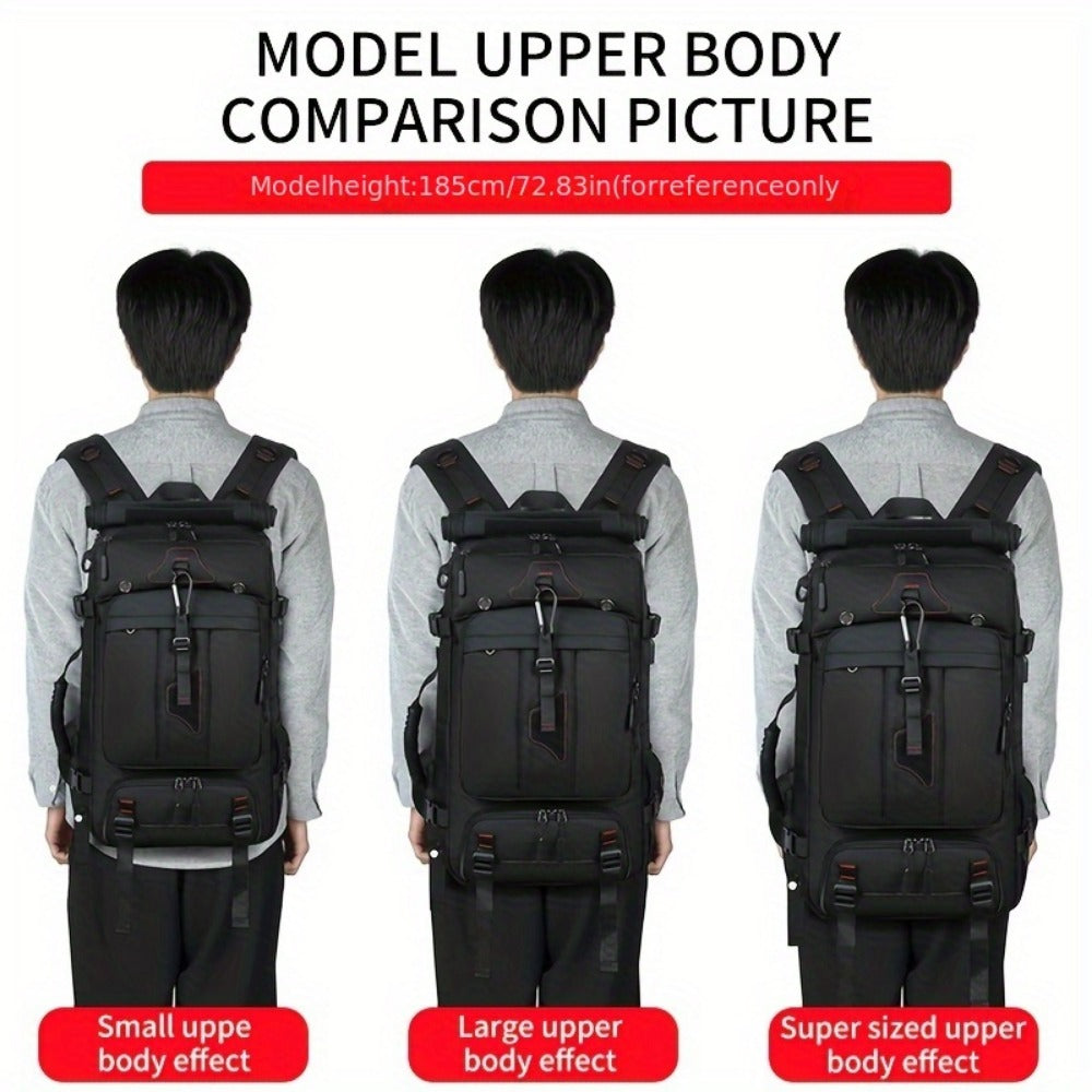Laptop Backpack – 17 Inch, Convertible, Large Capacity, Expandable | Bag Vero – detail view 10