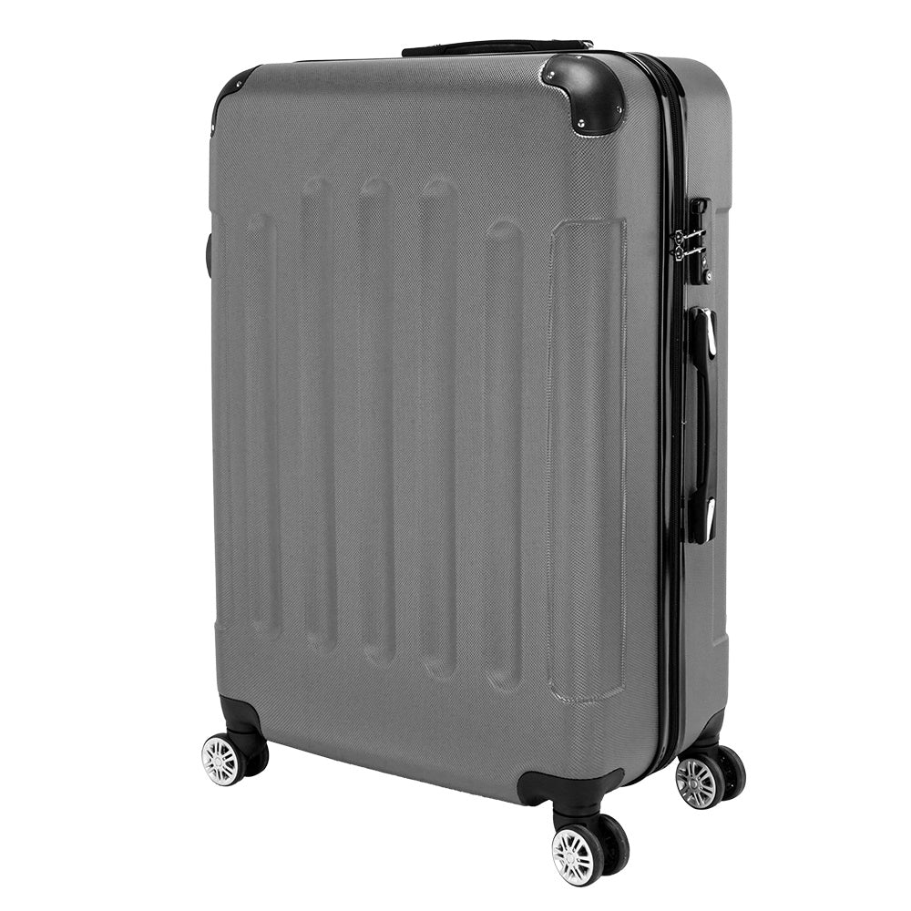 3-in-1 Portable ABS Trolley Case luggage 20" / 24" / 28" Purple