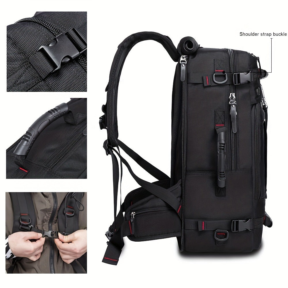 Laptop Backpack – 17.3 Inch, Combination Lock, for Travel & School | Bag Vero – detail view 11