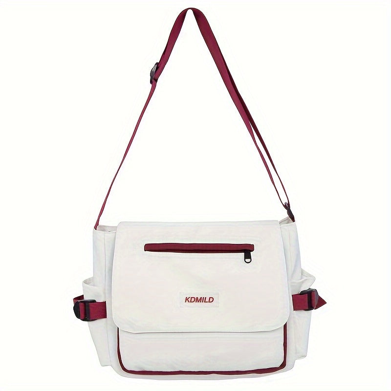 Men's Crossbody Bag – Polyester, Large Capacity, for Travel & Work | Bag Vero – detail view 17