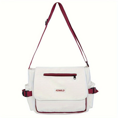 Men's Crossbody Bag – Polyester, Large Capacity, for Travel & Work | Bag Vero – detail view 17