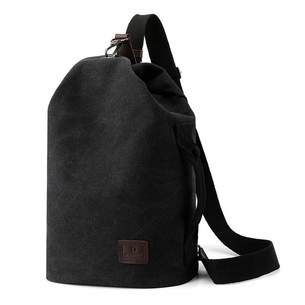Canvas Shoulder Bag Handheld Fashion Men'S Shoulder Bag Motorcycle Bag Large Capacity Quality Men'S Bag Local Shipping 48 Hours Shipping