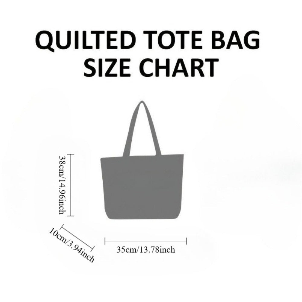 Tote Bag – Quilted, Large Capacity, for Travel & Work | Bag Vero – detail view 6