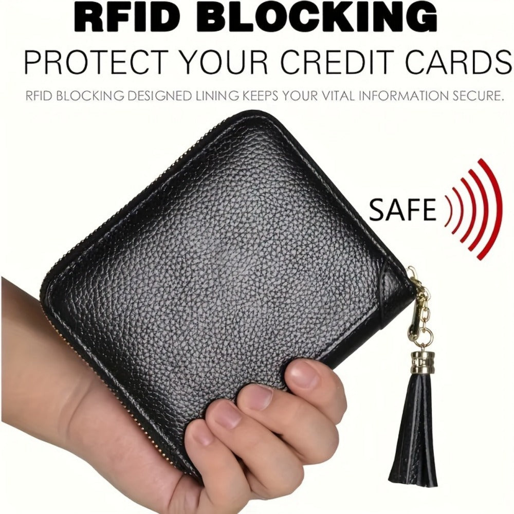 Women's Wallet – PU Leather, RFID Blocking, Compact | Bag Vero – detail view 3