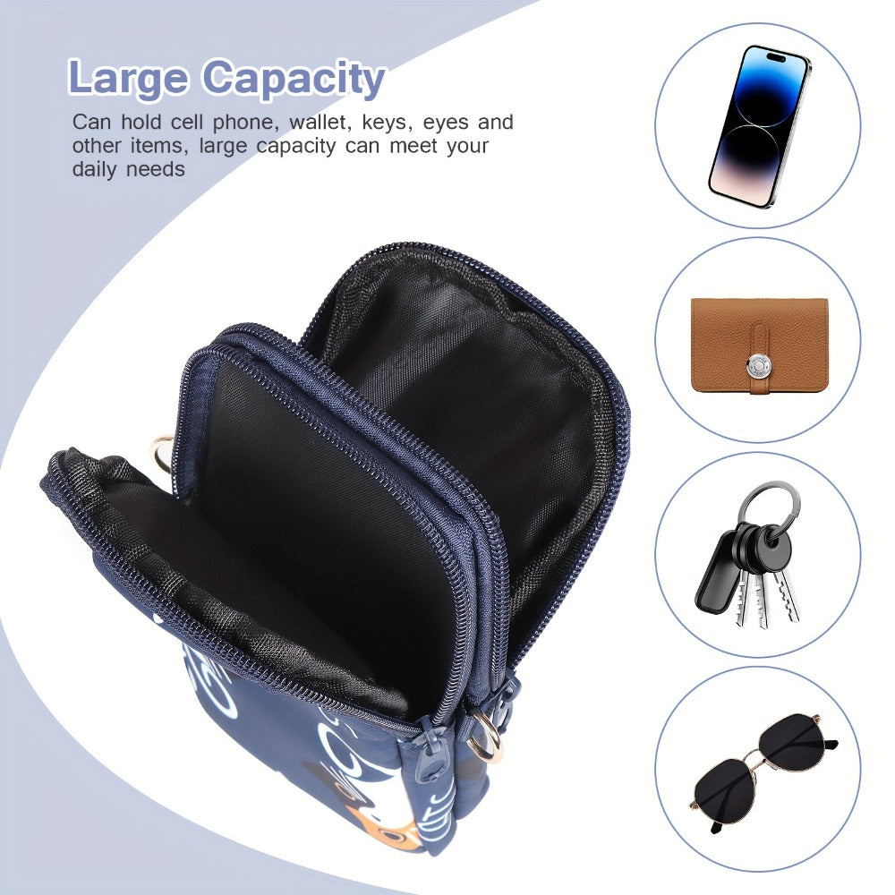 Trendy Oxford Crossbody Bag for Women - Features Adjustable Shoulder Straps, Zipper Closure, Sturdy Material, Casual Elegant Design, Ideal for Everyday Use And Travel