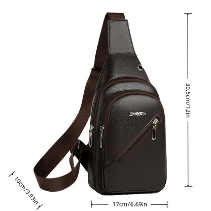 Men's Crossbody Bag – Large Capacity, for Travel & Work | Bag Vero – detail view 4