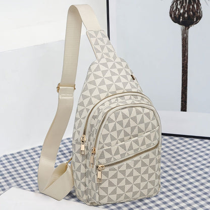 Waist Bag – for Travel, Small Geometric Pattern Waist Chest | Bag Vero – detail view 7