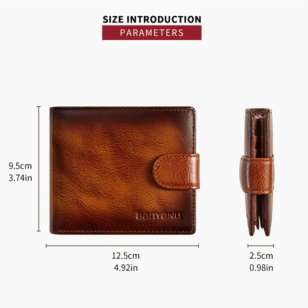 Men's Wallet – Large Capacity, Slot Leather Genuine Cowhide Large | Bag Vero – detail view 4