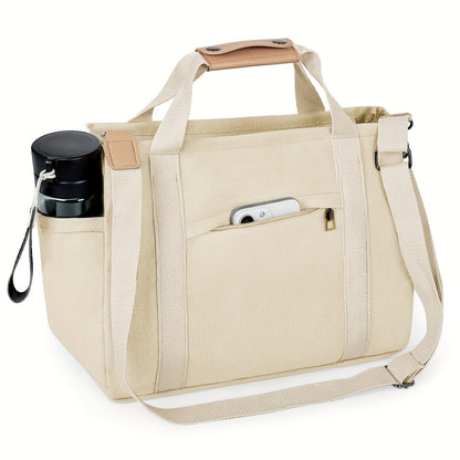 Tote Bag for Women with Pockets, Cute Crossbody Shoulder Purses Mommy Handbag for Work Travel