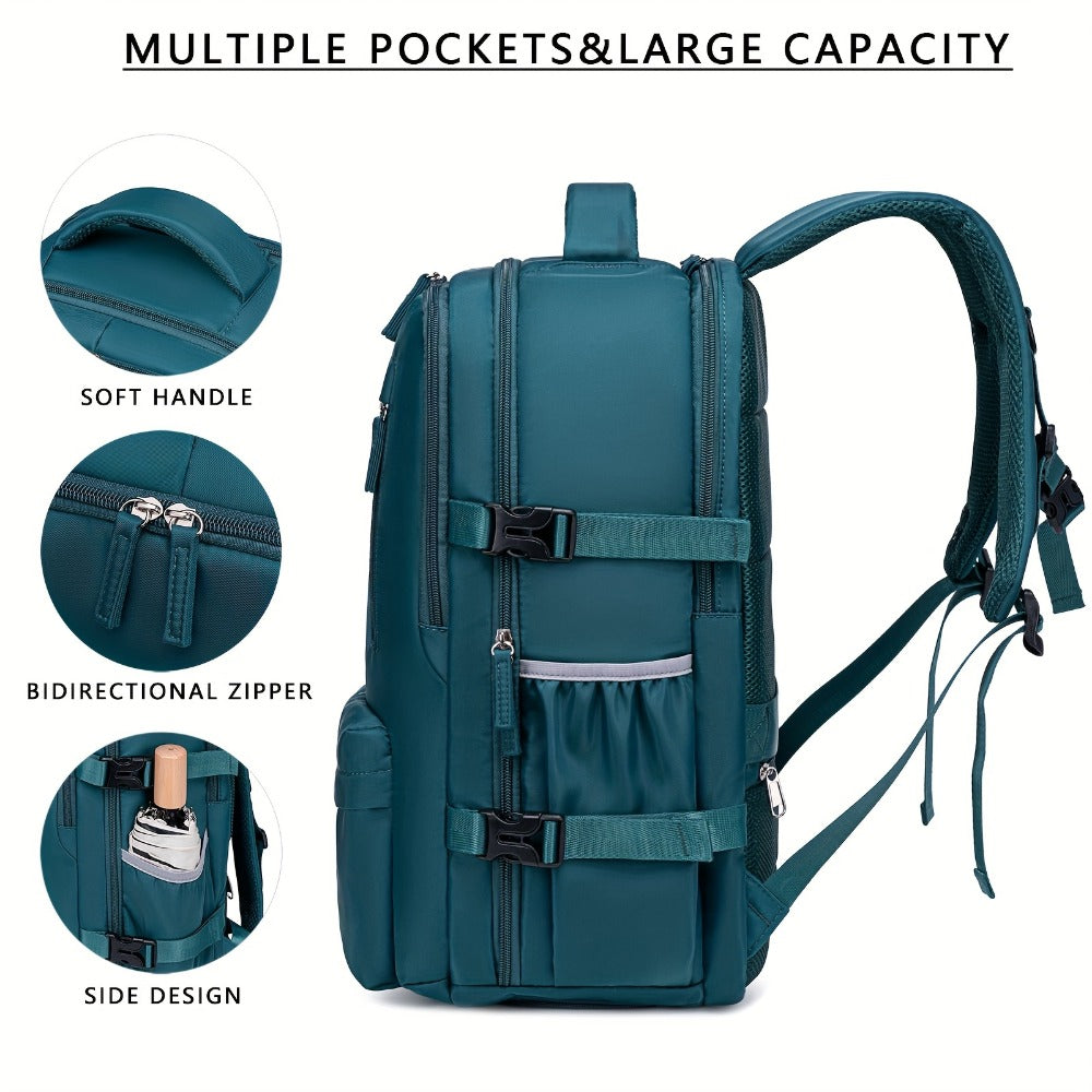 Laptop Backpack – 16 Inch, USB Charging, Spinner Wheels, for Travel | Bag Vero – detail view 17