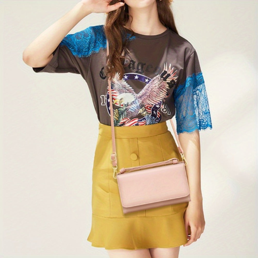Small Crossbody Bag for Women Cell Phone Wallet Purse Mini Shoulder Handbags with Card Slots
