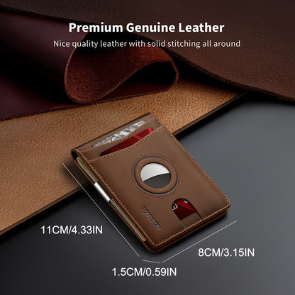 Men's Wallet – 6 Colors, Genuine Leather, RFID Blocking | Bag Vero – detail view 5