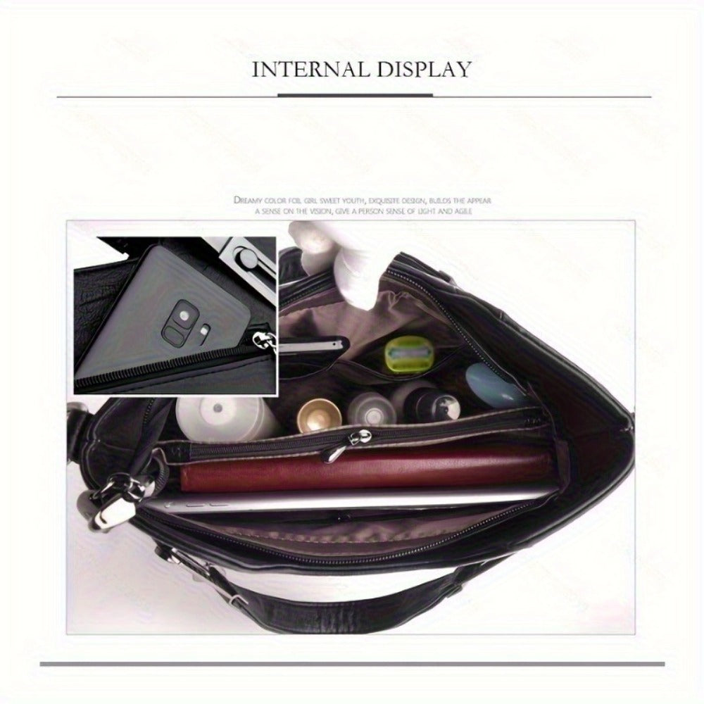 Crossbody Bag for Women – 5 Colors, Genuine Leather, for Work & Everyday Use | Bag Vero – detail view 21